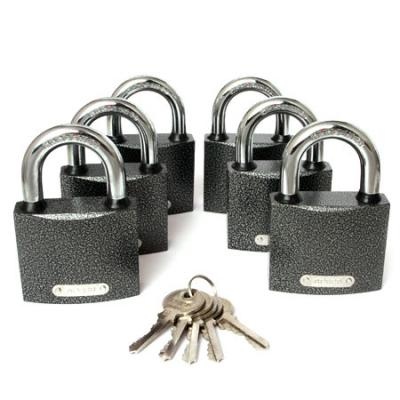 Комплект навесных замков «Apecs» PD-01-63 (6Locks+5Keys) Комплект навесных замков «Apecs» PD-01-63 (6Locks+5Keys)
