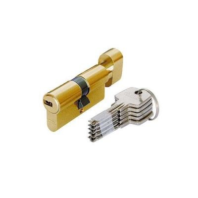 Евроцилиндр «Abus» KD 30x30мм. верт. (золото)