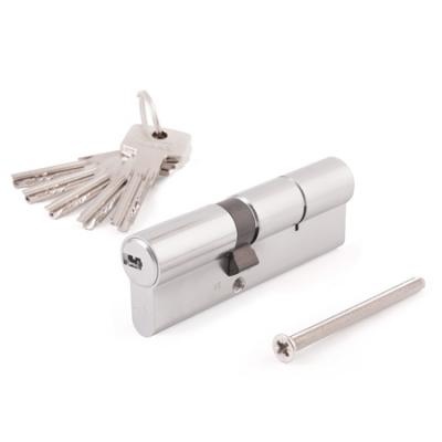 Евроцилиндр «Abus» D6N 50х60 мм (никель)
