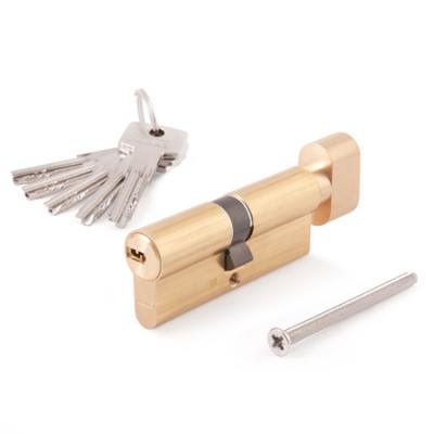 Евроцилиндр «Abus» KD6 45х45 мм верт. (латунь)