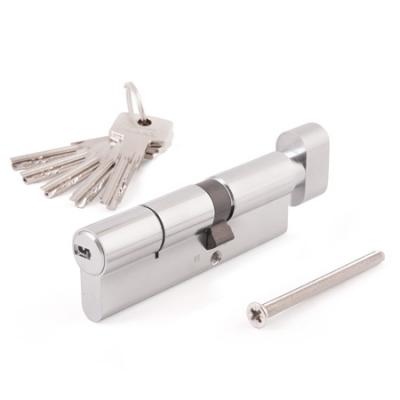 Евроцилиндр «Abus» KD6N 55х45 мм верт. (никель) Евроцилиндр «Abus» KD6N 55х45 мм верт. (никель)
