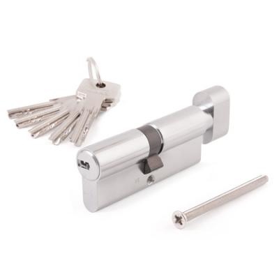 Евроцилиндр «Abus» KD6N 50х50 мм верт. (никель) Евроцилиндр «Abus» KD6N 50х50 мм верт. (никель)