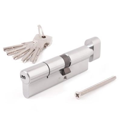 Евроцилиндр «Abus» KD6N 60х50 мм верт. (никель) Евроцилиндр «Abus» KD6N 60х50 мм верт. (никель)